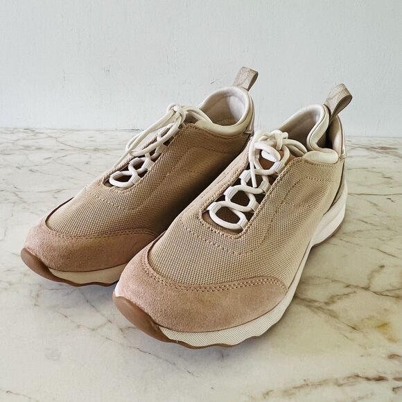 COACH Light Khaki Blush C147 Runner Sneakers - US 8 - Picture 1 of 8